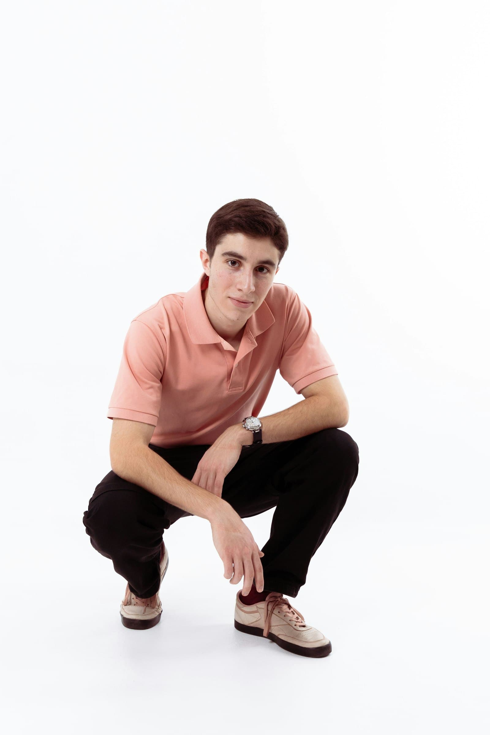 Premium polo, studio shot